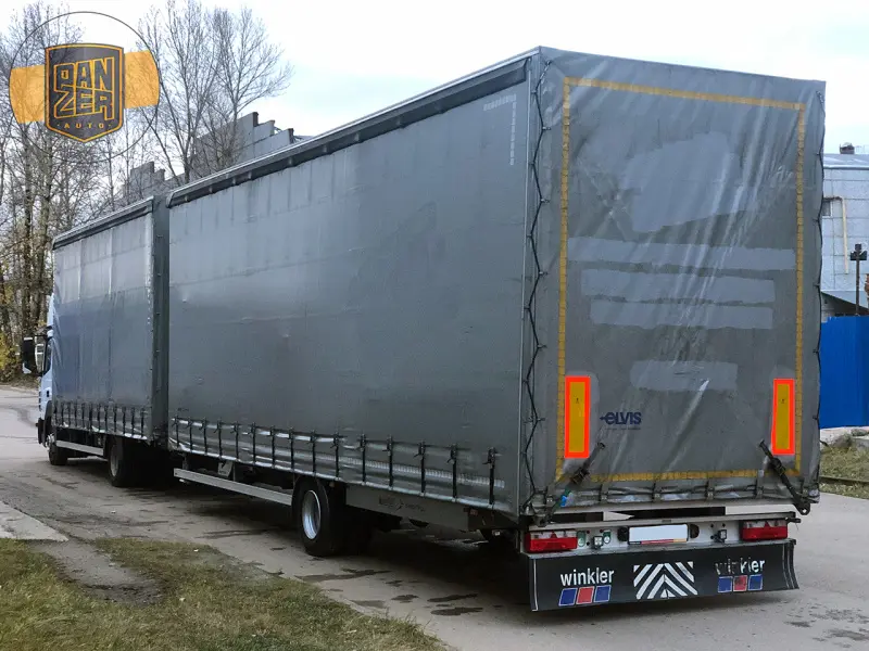 Автопоезд Mercedes Atego 823 120 кубов, 2015 год | photo 1