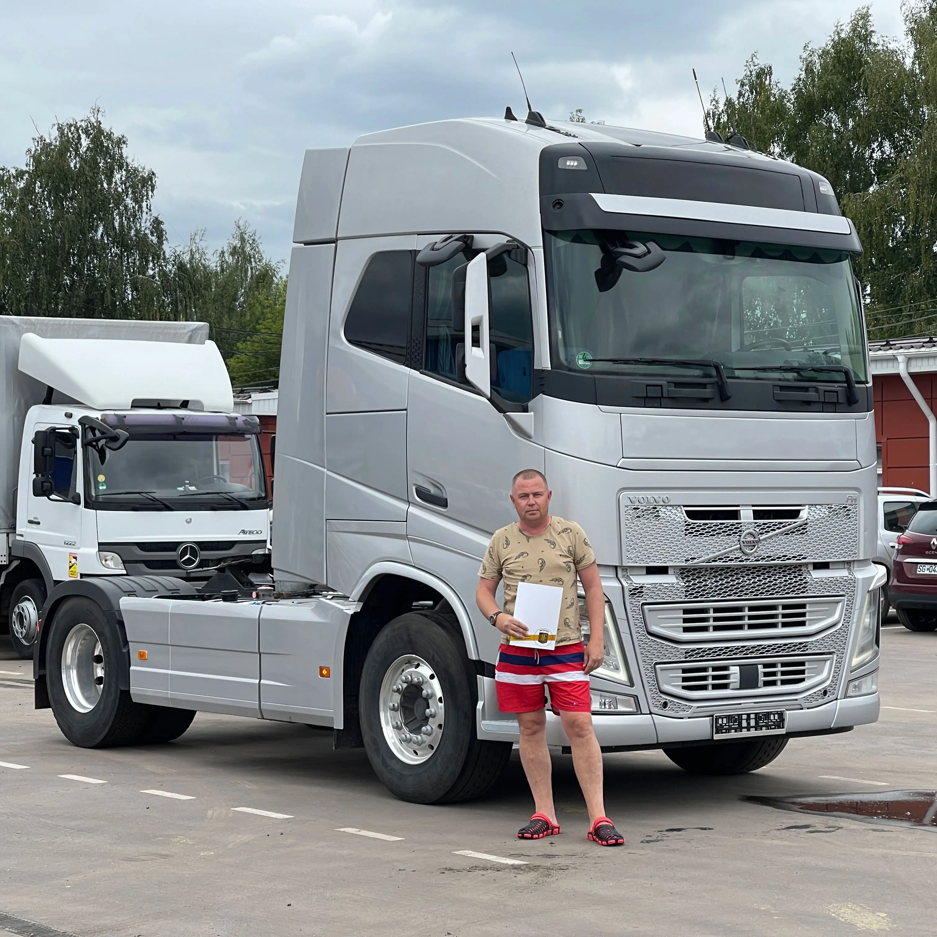 Фотография покупателя Volvo FH 500 тягач, Якутия - регион отгрузки